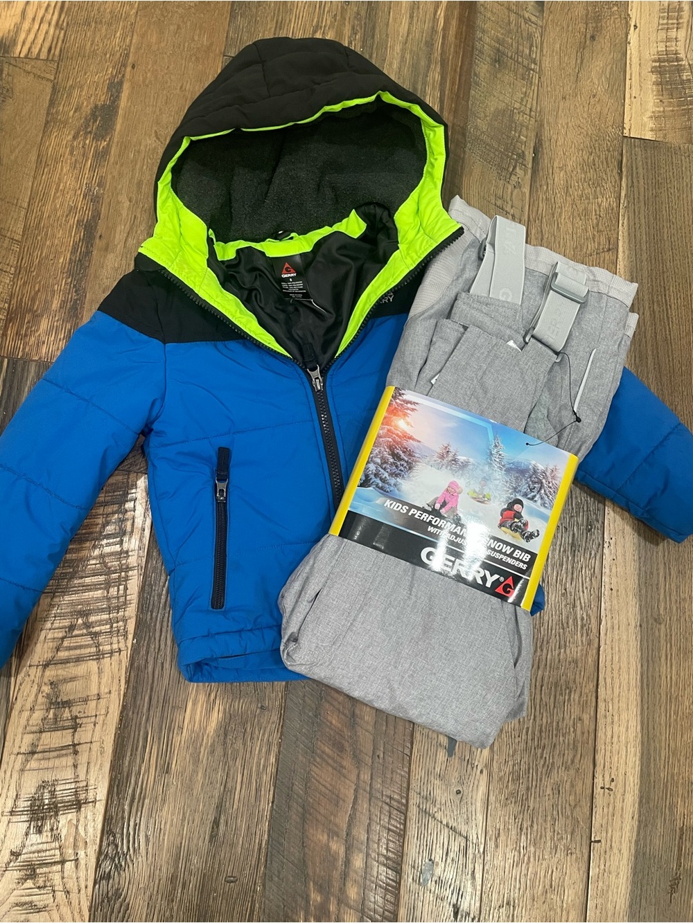 Gerry 2pc winter snow coat bibs SET boy 5
